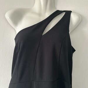 WOOSEA Women’s One Shoulder Sleeveless Split Bodycon Mermaid Even NEW